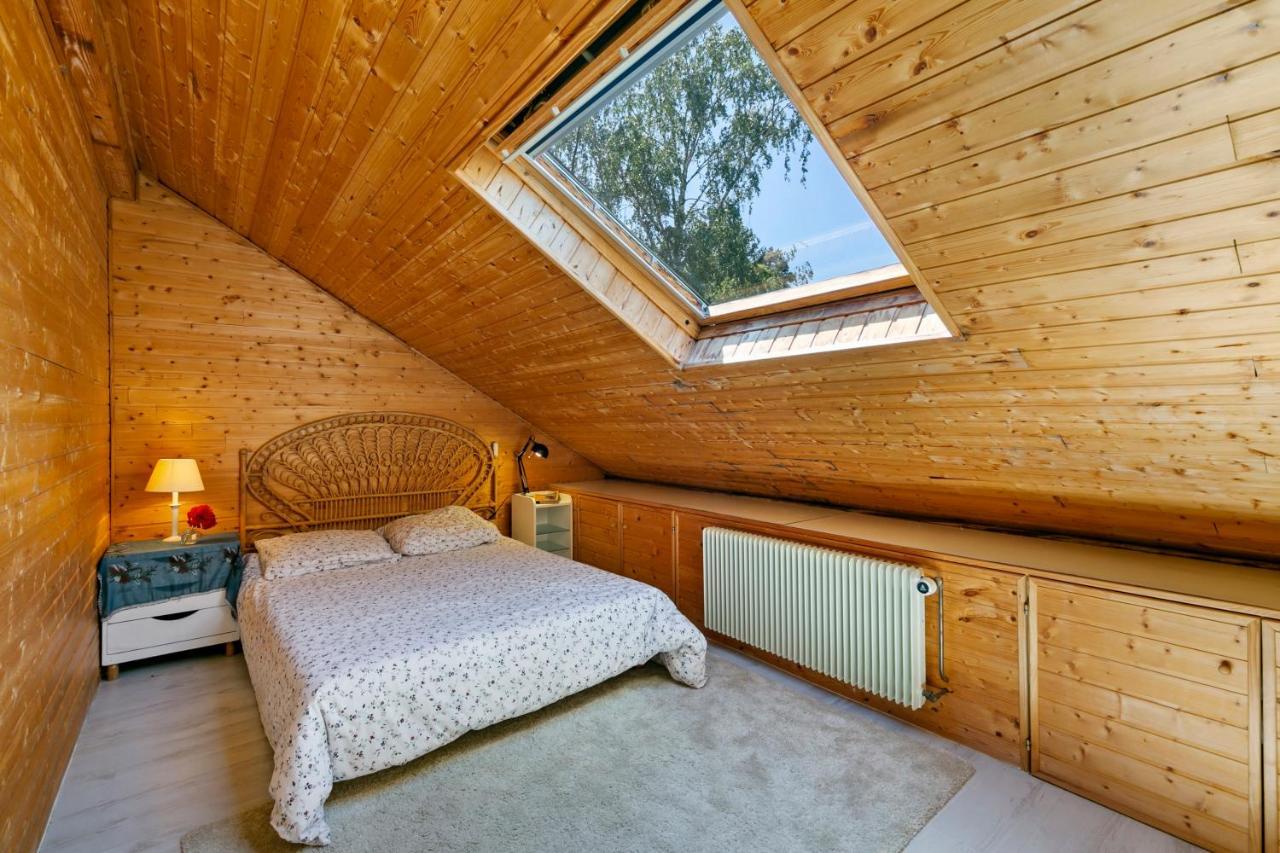 Chalet Spacieux A Wangenbourg-Engenthal Avec Vue Panoramique Exteriör bild
