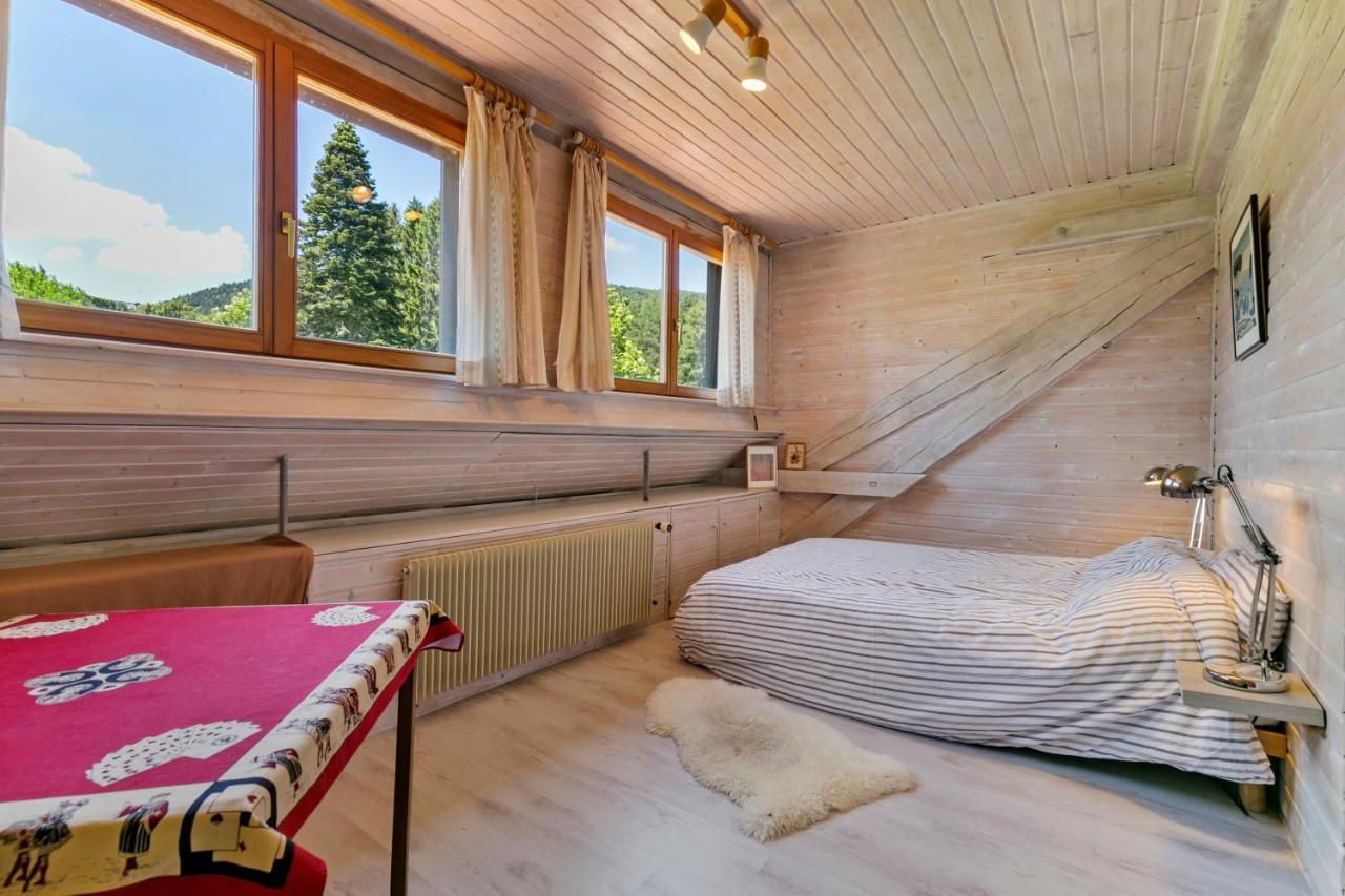 Chalet Spacieux A Wangenbourg-Engenthal Avec Vue Panoramique Exteriör bild