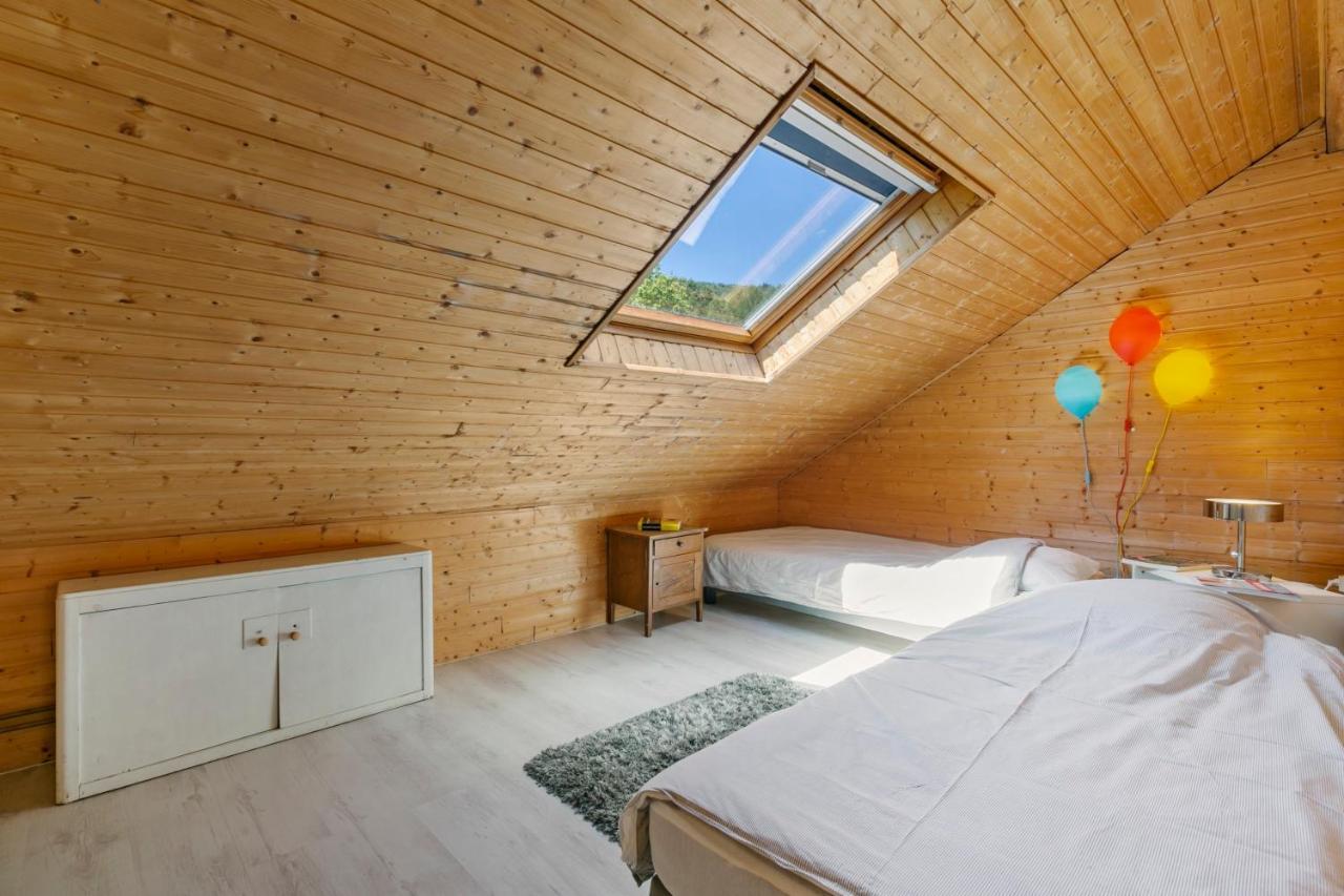Chalet Spacieux A Wangenbourg-Engenthal Avec Vue Panoramique Exteriör bild